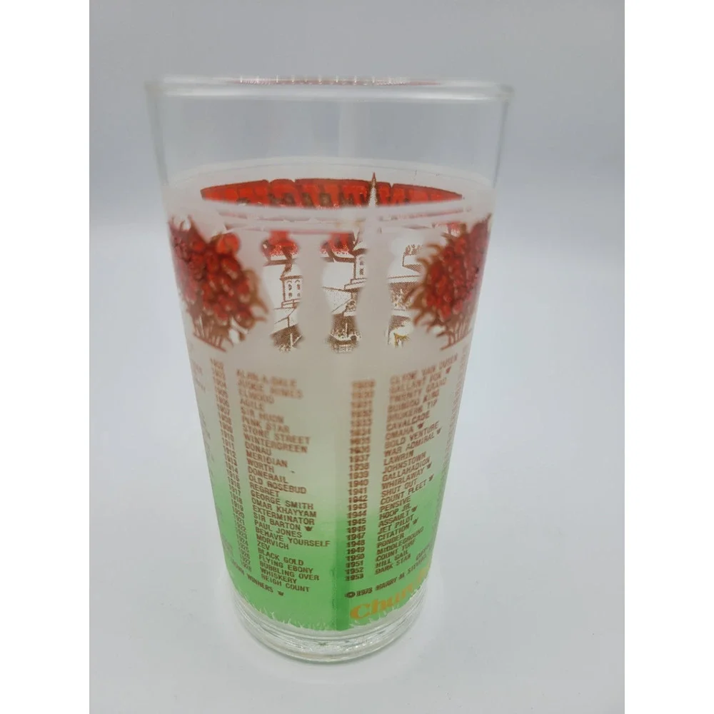 Vintage Childrens Kids Juice Glasses Blue Green Bears Bunnies‎ (2)